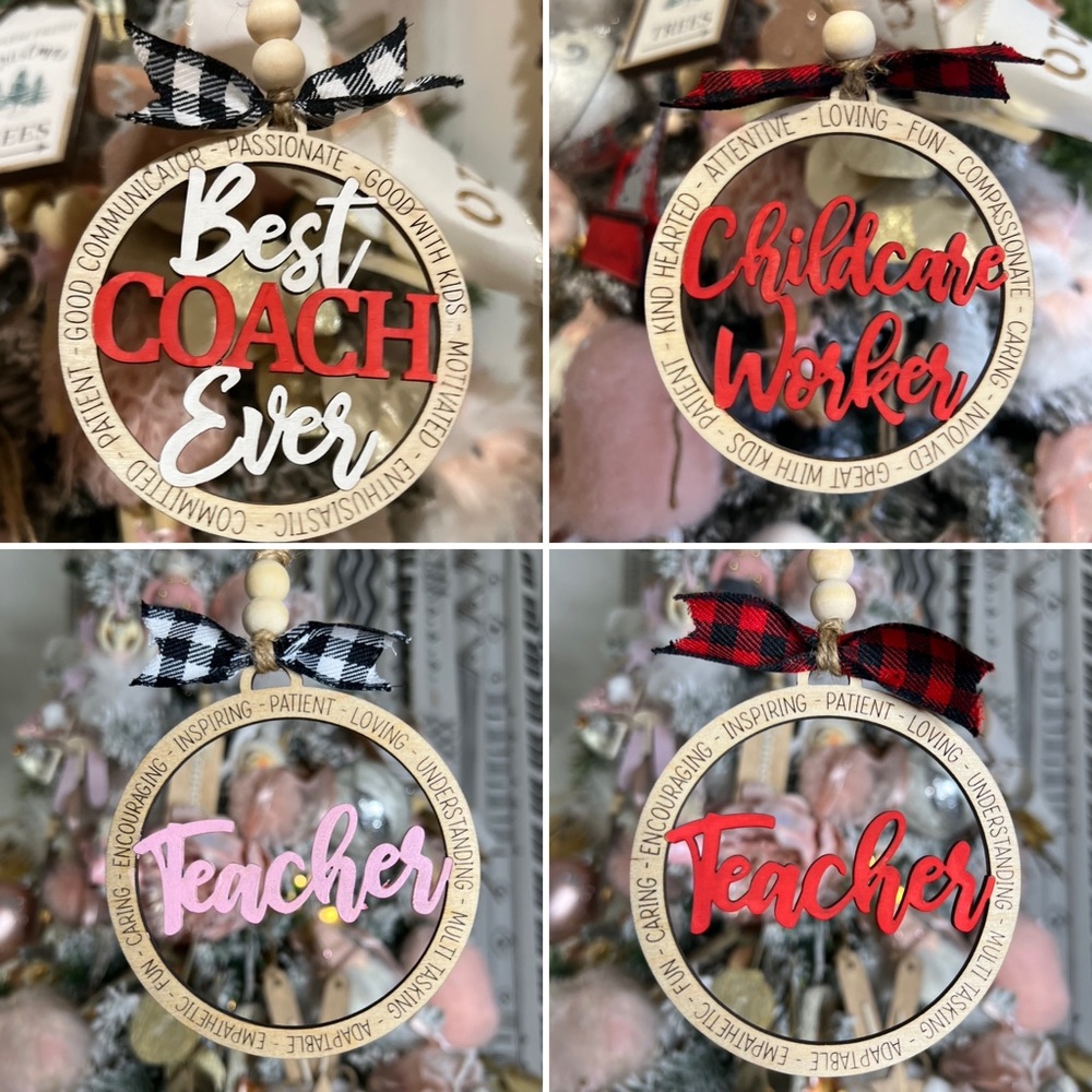 Holiday Christmas Ornaments | Custom Made to Order